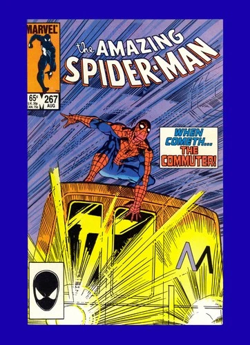Amazing Spider-Man #267 - Spider-Man in the Suburbs - Human Torch - 1985 9.6 NM+