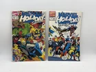 Vintage Marvel Holiday Special Comics Lot 2 No.1 & 1993 Boarded Spider-Man X-Men