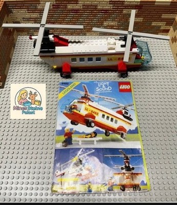 ( L-2 ) Lego  Legoland Light & Sound  RETTUNGSHUBSCHRAUBER 6842