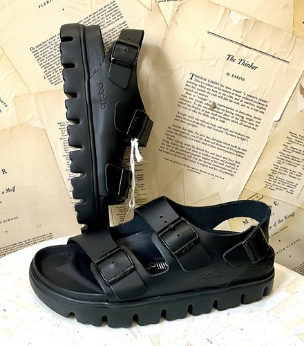 Free People Birkenstock Papillio Millano Exquisit Chunky Sandale schwarz 41/10 NEU - Bild 3 von 11