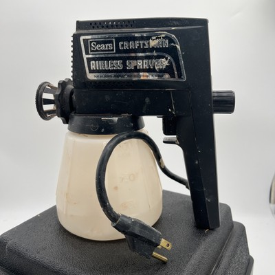 #ad Sears Craftsman Electric Airless Paint Sprayer 165.155282 w Case $19.95