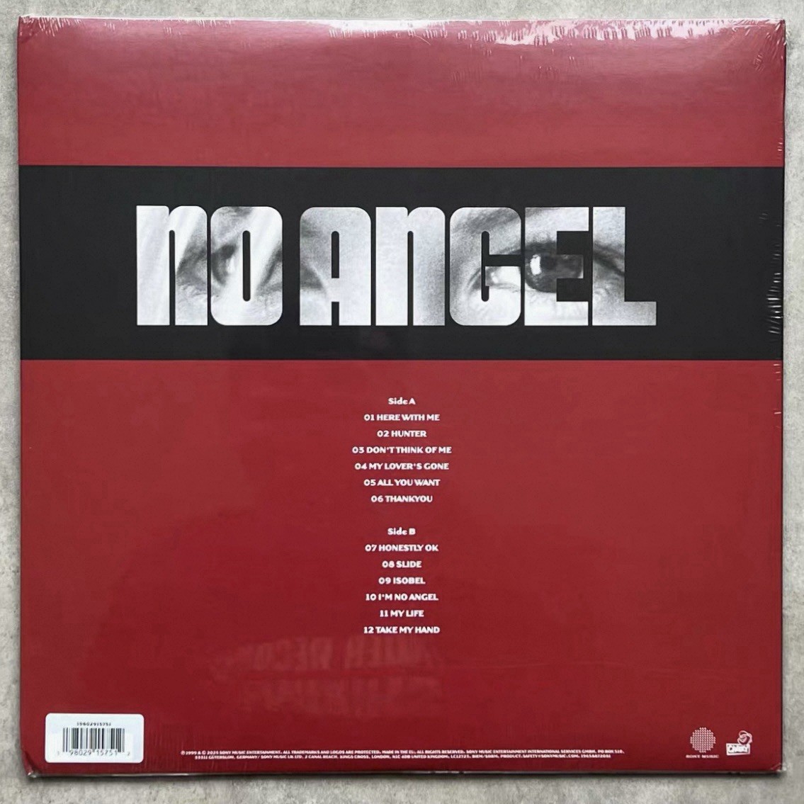 (USED)Dido ダイド no angel アナログレコード オリジナル盤 Dido No Angel LP Coloured Vinyl Limited copies included a signed
