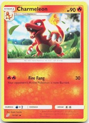 Charmeleon 13/181 Sun & Moon Team Up Uncommon