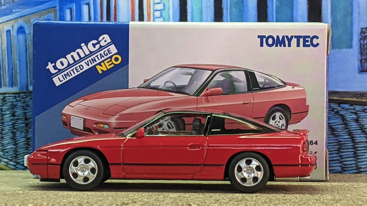 TOMICA LV-N235e 1995 NISSAN 180SX TYPE X 1:64 LIMITED VINTAGE NEO