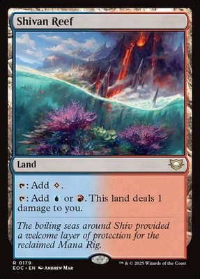 Shivan Reef - Edge of Eternities Commander - MTG