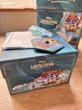 Disney Lorcana TCG Azurite Sea Illumineer's Trove Box NO PACKS, Accessories Only