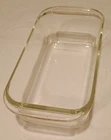 Vintage Mid-Century Pyrex 213 Clear Glass 1-1/2 QT Loaf Pan Bread Baking Dish