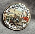 Colorized Kennedy Half Dollar Civil War Battle Of Opequon