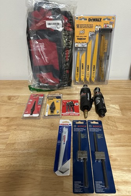#ad New amp; Open Box Mixed Tool Bundle: Milwaukee DeWalt Husky Irwin Bosch Lenox $74.88