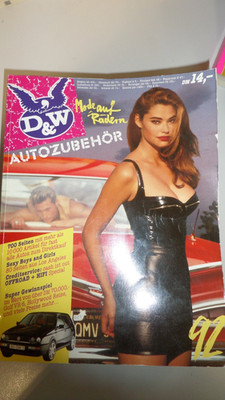 D&W Katalog 1992 Tuning usw. Selten! über 1000 Seiten