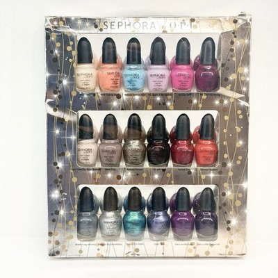 Sephora by OPI Glimmer Wonderland Eighteen Piece Mini Nail Colour Set