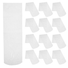  30pcs Heat Shrink Wrap Sleeves Waterproof Dustproof Clear Bag Universal