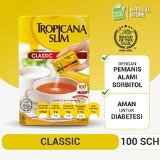 Classic Sweetener 100 Sachets Sugar Alternative For Drinks And Food Easy Mixing