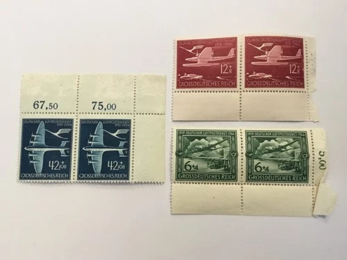 old stamps  GERMANY   x  3 pairs air