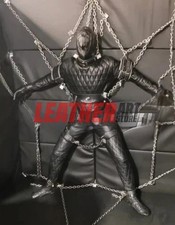 Quilted Leather Bondage Suit