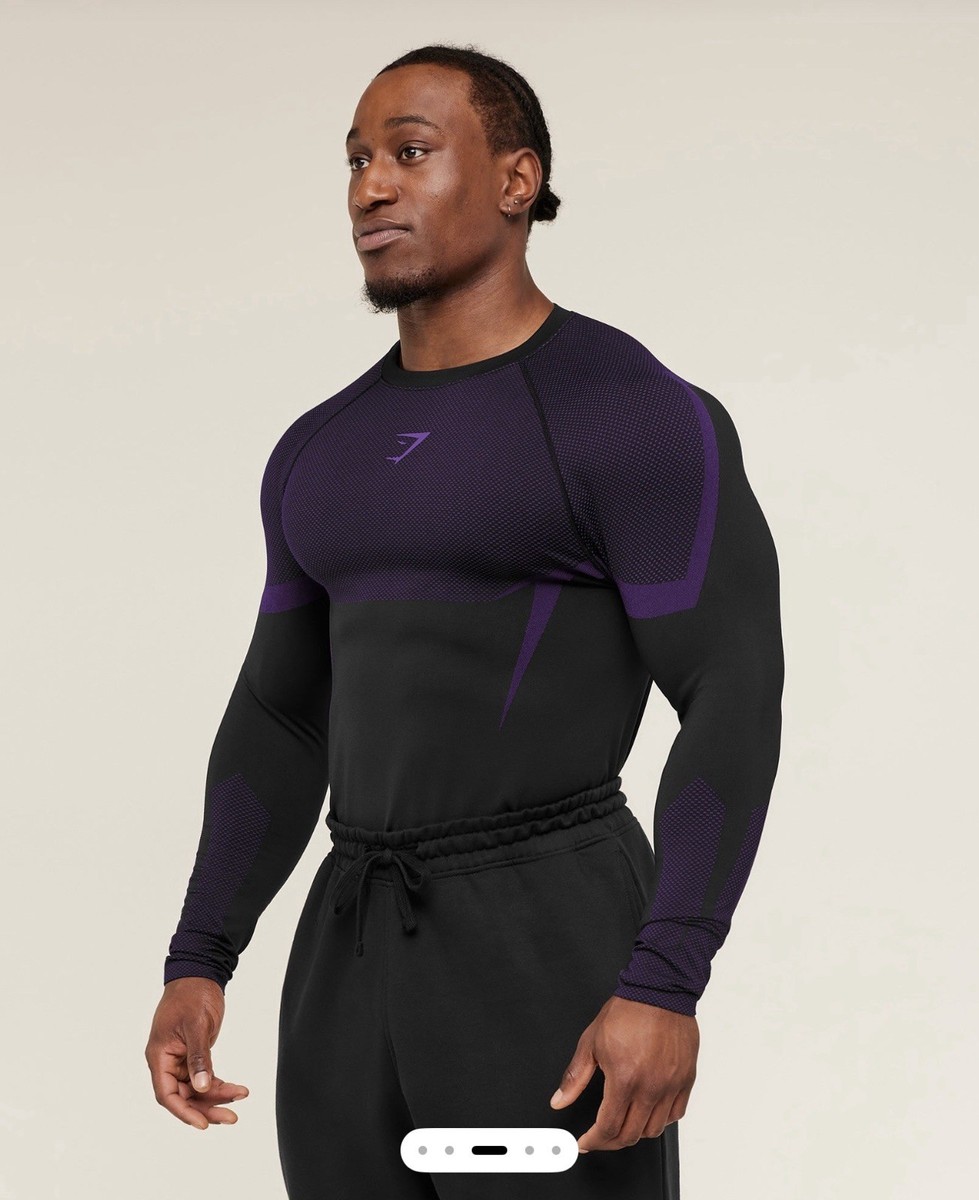 Onyx 5.0 Seamless T-Shirt/ PURPLE / SIZE L / ORDER CONFIRMED | eBay