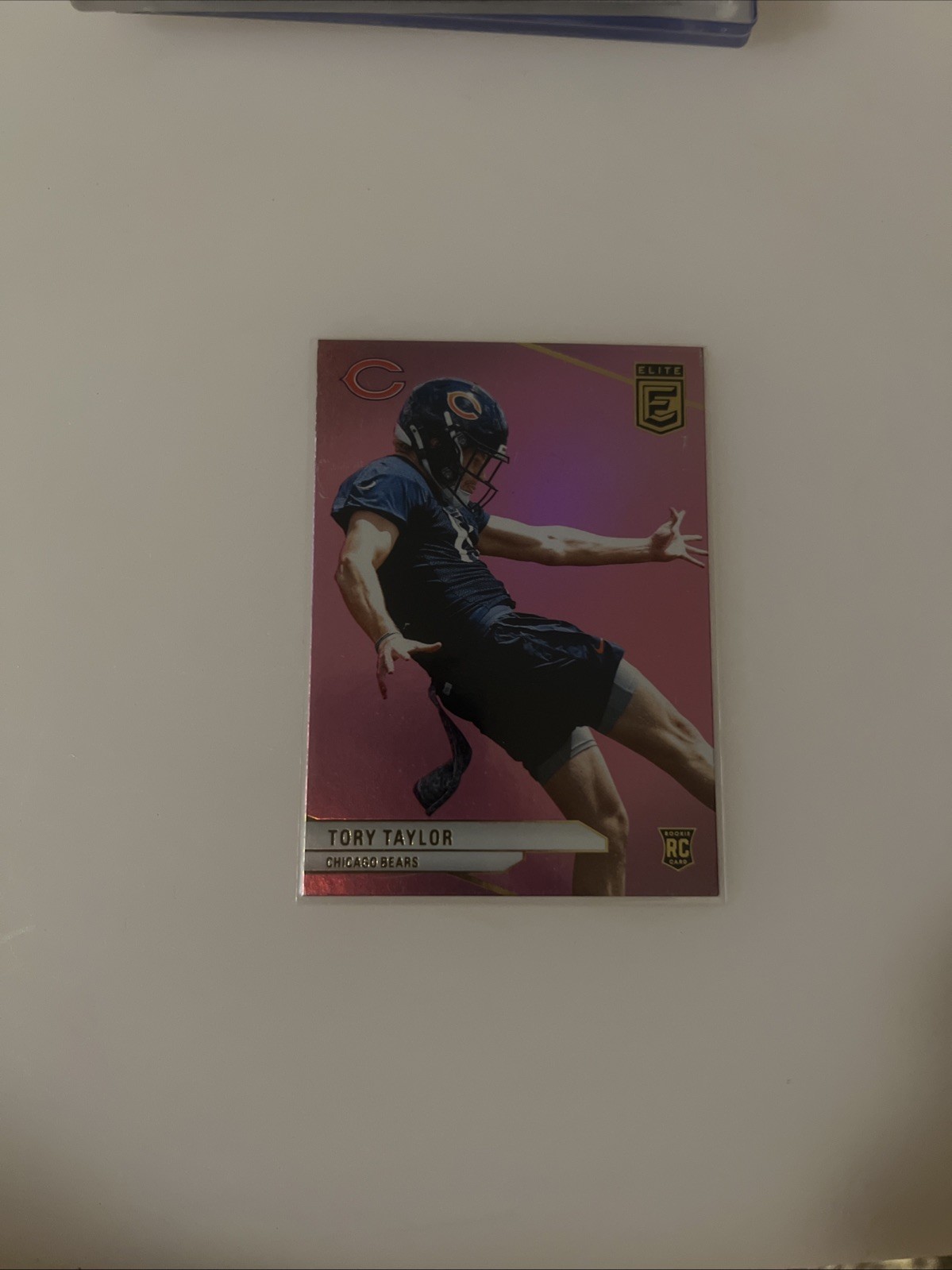 Tory Taylor 2024 Elite Football Pink Parallel Rookie Card Number 101