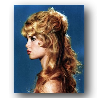 Brigitte Bardot Photo 8x10 Glamorous Portrait Iconic French Cinema Star