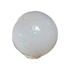 Vintage Ceiling Fan Globe  Pendant glass shade with flange attachment Glass Only