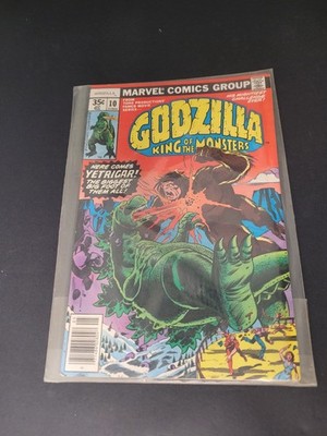 Marvel Godzilla King of the Monsters #10 1978 Godzilla vs. Yetigar Comic Book