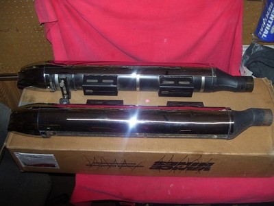 Victory 10-17 Cross Country Tour Magnum X1 Cross Roads Decent Pair OEM Mufflers