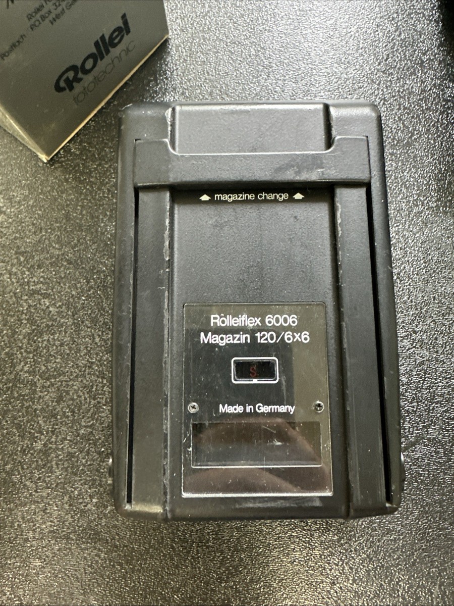 Rolleiflex 6006 Magazin 120 6 X 6 In Box | eBay