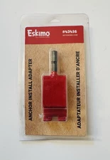 Eskimo Anchor Install Adapter #43416 Ice Fishing Drill Tool New Sealed