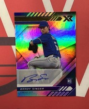 Brady Singer 2021  Chronicles XR Rookie Auto Kansas City Royals
