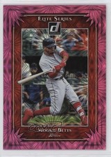 2019 Panini Donruss Elite Series Pink Firework Mookie Betts #ES7 1y9