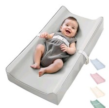 Baby Changing Table Pad 23x13x4 with Cover, Waterproof  Non-Slip Foam Sealed