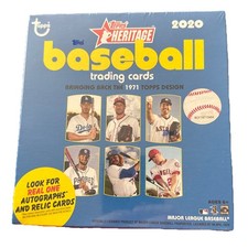 2020 Topps Heritage Chrome Mega Box Baseball Cards 7