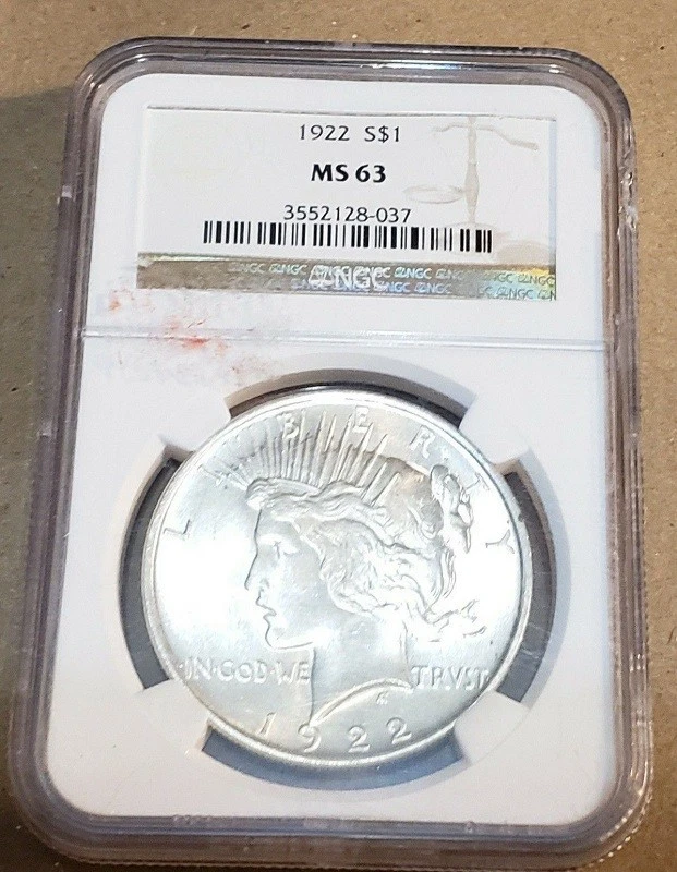 银色NGC 1922 年和平元(1921-1935) | eBay