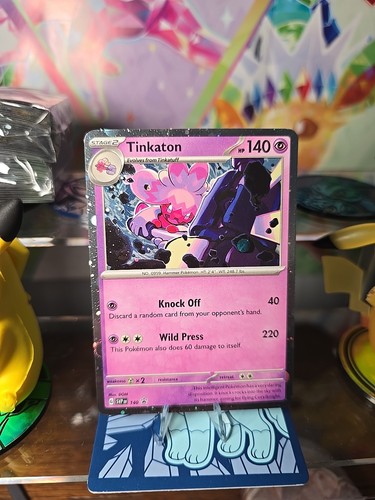 Tinkaton - 140 (Cosmo Holo) 140 Sv: Scarlet & Violet Promo Cards Holo - Picture 1 of 5
