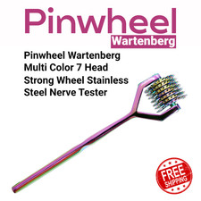 Wartenberg Pinwheel 7 Head &ndash; Multicolor Sensory Nerve Tool &ndash; UK Stock & Fast Shi