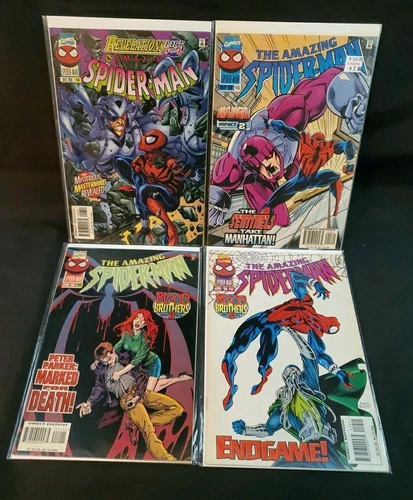 Amazing Spider-Man 411 412 415 418 Marvel Comics Blood Brothers VF 13RR **