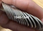 lot 14 US COINS 90% SILVER 1940'S WASHINGTON QUARTERS 1940 41 42 43 44 45 47 48