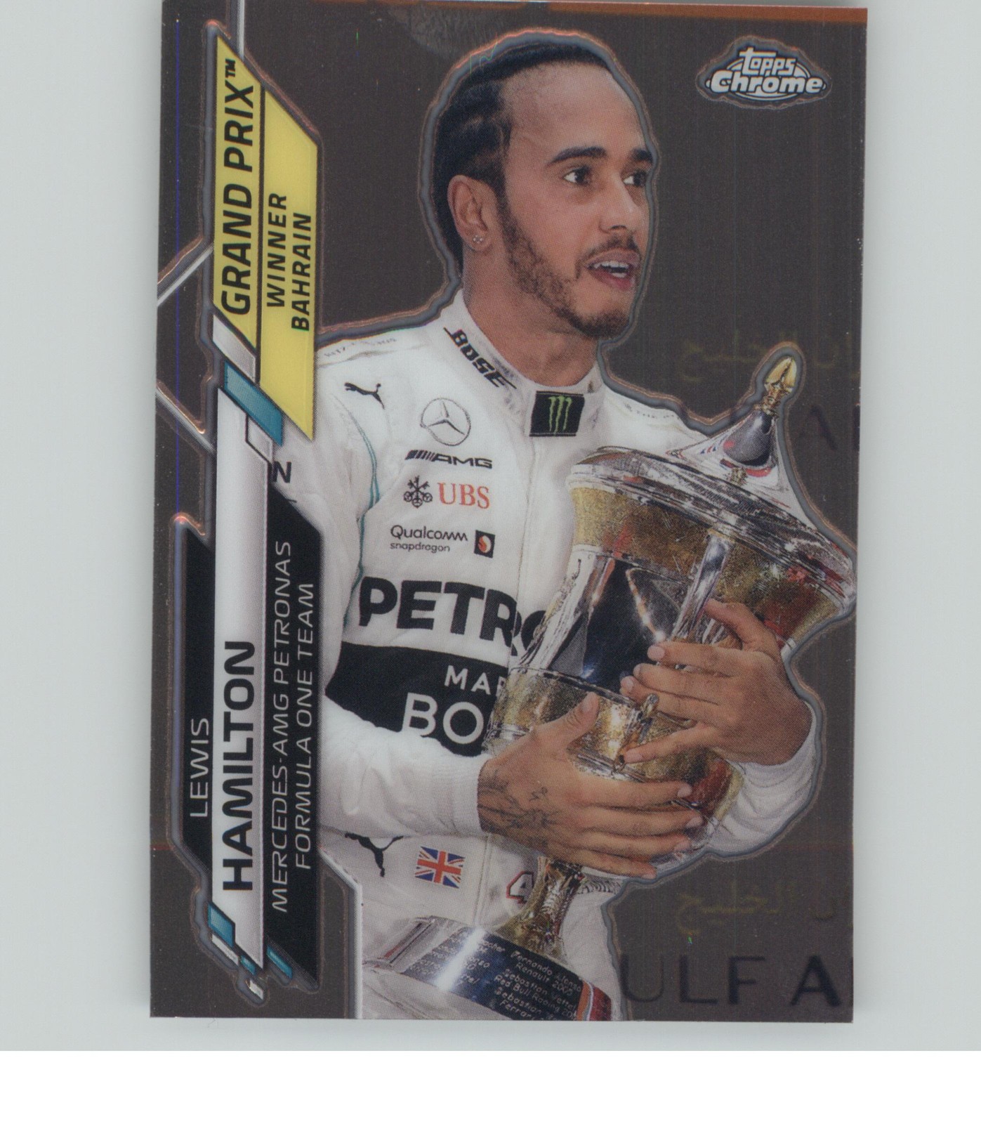 2020 Topps Chrome Formula 1 #134 Lewis Hamilton