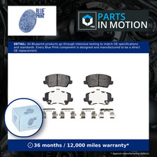 Brake Pads Set fits KIA PICANTO JA 1.0 Front 2017 on Blue Print 58101G6A40 New