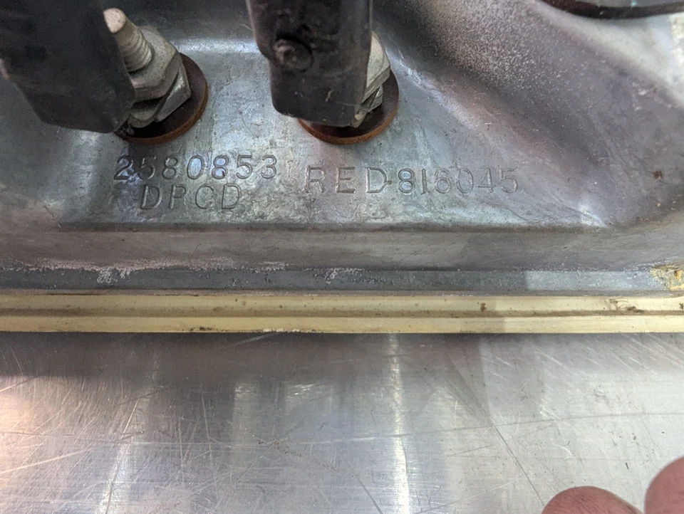 Plymouth Fury 1966 Temp, alternador y medidor de gasolina racimo 2580853 Mopar Foto 4 de 4