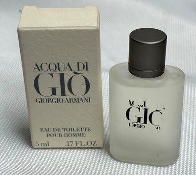 Acqua Di Gio By Giorgio Armani Pour Homme Eau De Toilette Mini 5ml Splash