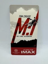Mission Impossible Dead Reckoning 2025 Regal IMAX Collectibles Ticket 4" x 7.5"