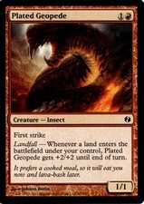 Plated Geopede C Duel Decks: Venser vs. Koth 45 NM