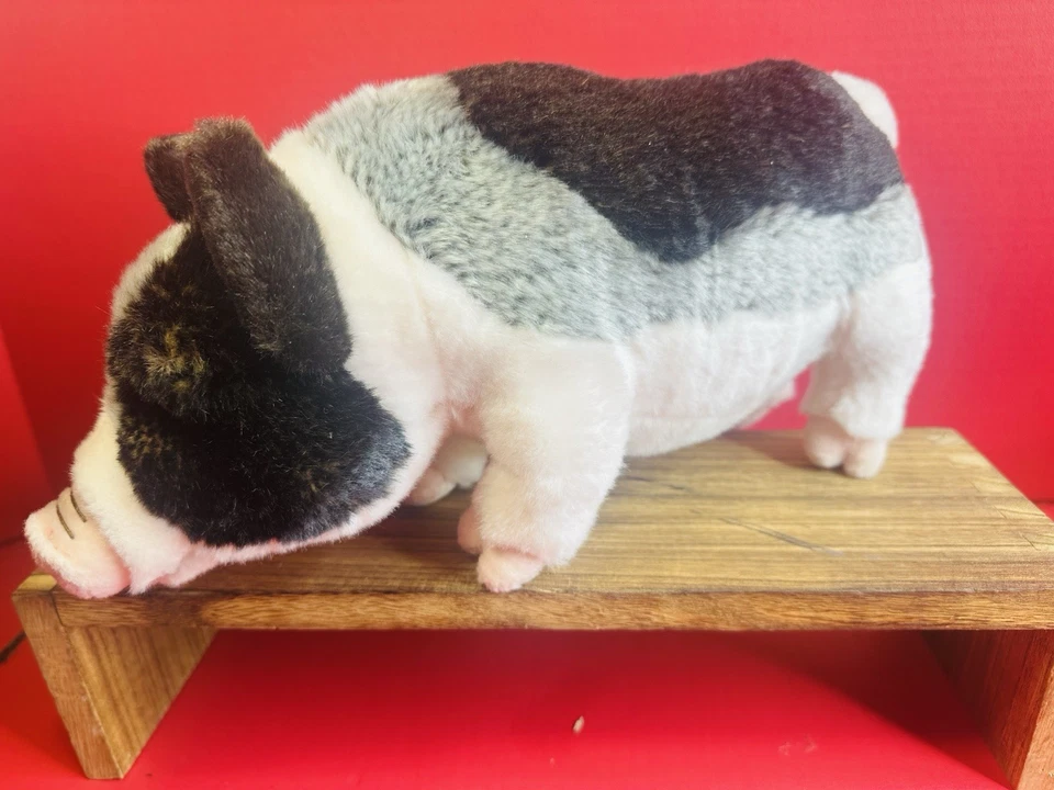 Ganz Webkinz Signature Pot-Bellied Pig WKS1035 14" Plush EUC Realistic - Image 3 of 4