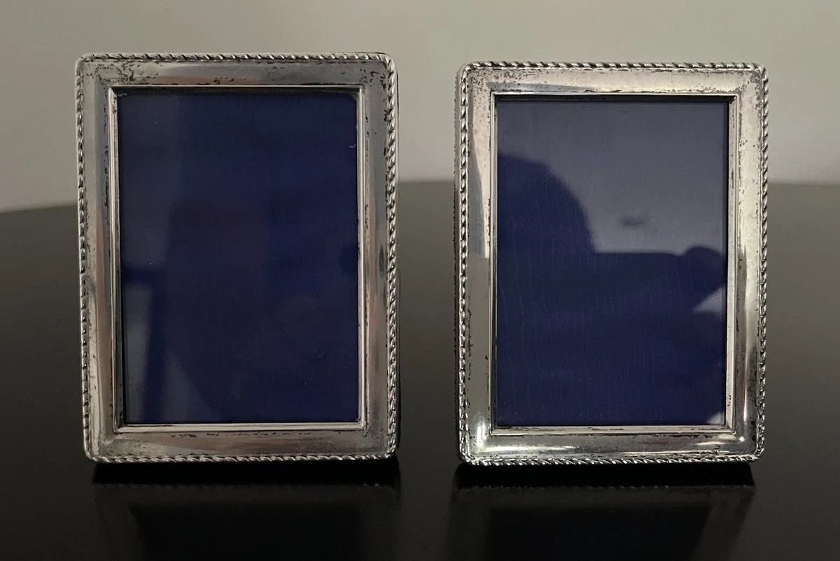 ヴィンテージ シルバー925 フォトフレーム sterling silver Sterling Silver Picture Frame In Antique Picture Frames for sale