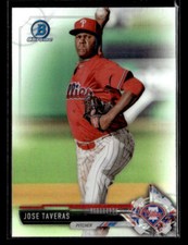 2017 Bowman Draft #BDC-73 Jose Taveras Chrome Refractor card