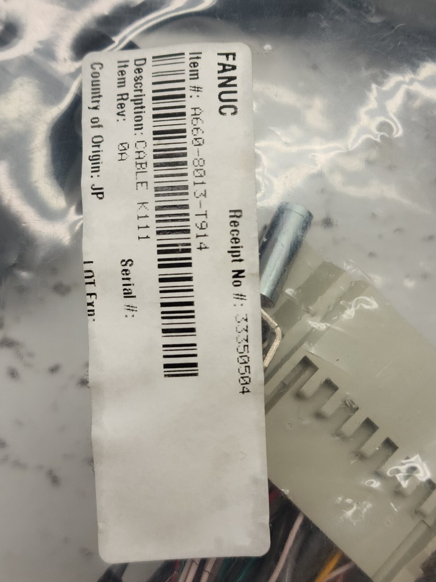 Fanuc A660-8013-T914 Cable | eBay Fanuc A660-8013-T914 Cable | eBay