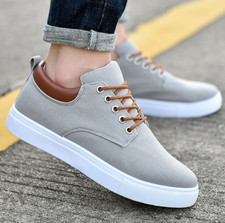 Men's Sneakers Casual Cozy Canvas 3cm Elevator Height Increasing Shoes Fashion