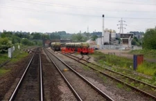 PHOTO  CAB VIEW OF REDLANDS SIDINGS AT BANBURY