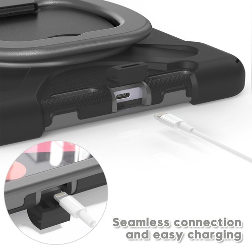 For iPad Mini 6 mini4/5 Air4 10.9 Case Shockproof Heavy Duty Stand Case Cover - Picture 52 of 75