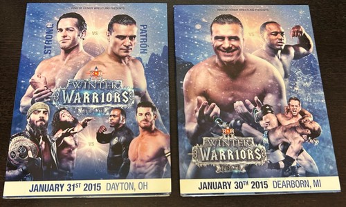 ROH Ring Of Honor Wrestling -- Winter Warriors 2015 DVD -- Set of 2 Jay Briscoe